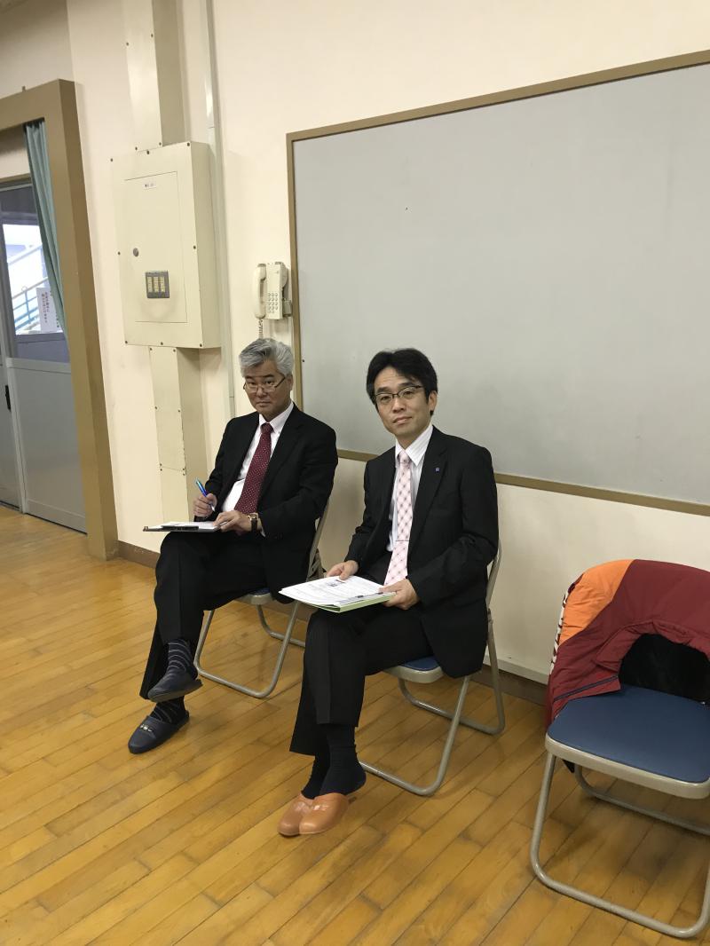 次回以降の講師に備えて見学中。田方さんには圧倒されました。